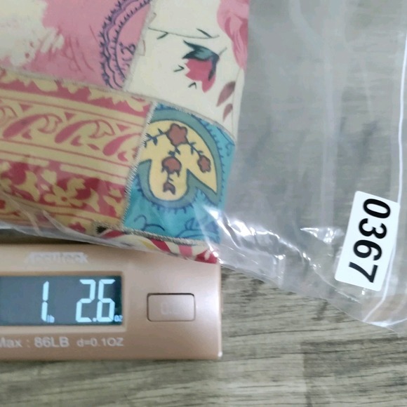 C.J. Banks 1X Artsy Floral Patchwork Mosaic Button Up Jacket 100% Cotton - Picture 7 of 7